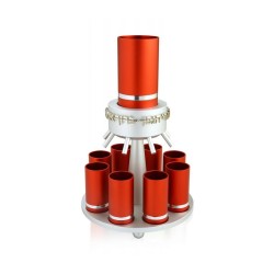 Dabbah Judaica Anodized Aluminum Wine Fou... | Jewish Gift from Israel