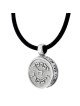 Handcrafted Sterling Silver Kabbalah Necklace With Priestly Blessing (