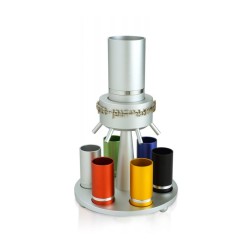 Dabbah Judaica Anodized Aluminum Wine Fou... | Jewish Gift from Israel
