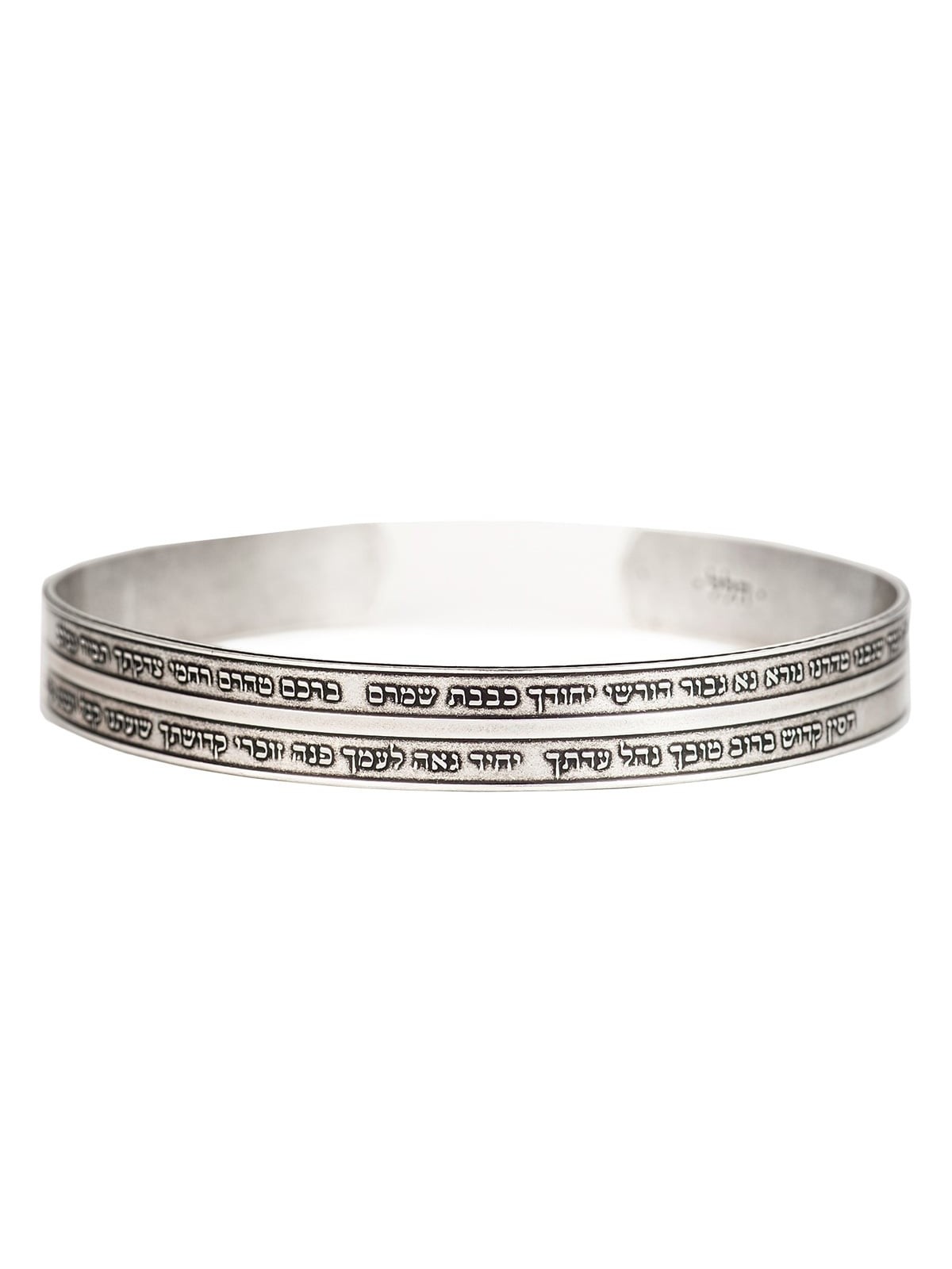 925 Blackened Sterling Silver Ana BeKoach Open Bracelet