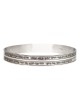 Bracelet ouvert Ana BeKoach en argent sterling 925 noirci