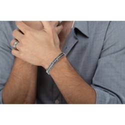 925 Blackened Sterling Silver Ana BeKoach Open Bracelet