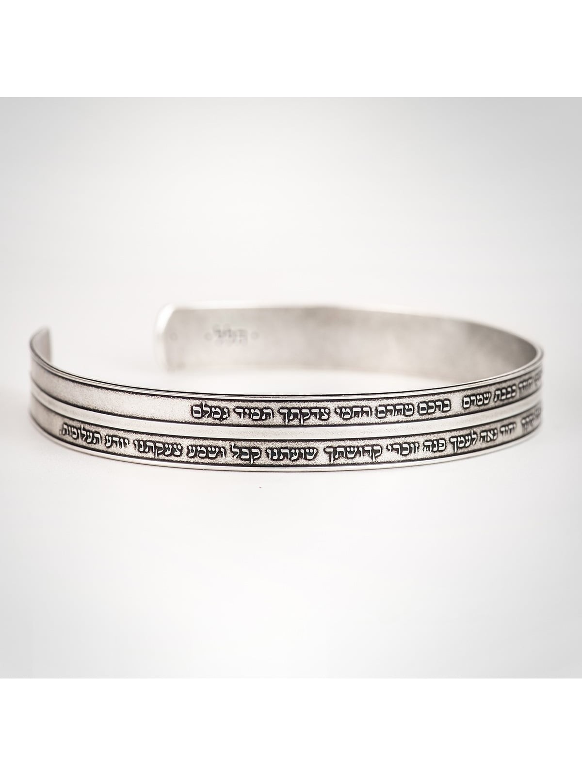 925 Blackened Sterling Silver Ana BeKoach Open Bracelet
