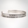 925 Blackened Sterling Silver Ana BeKoach Open Bracelet