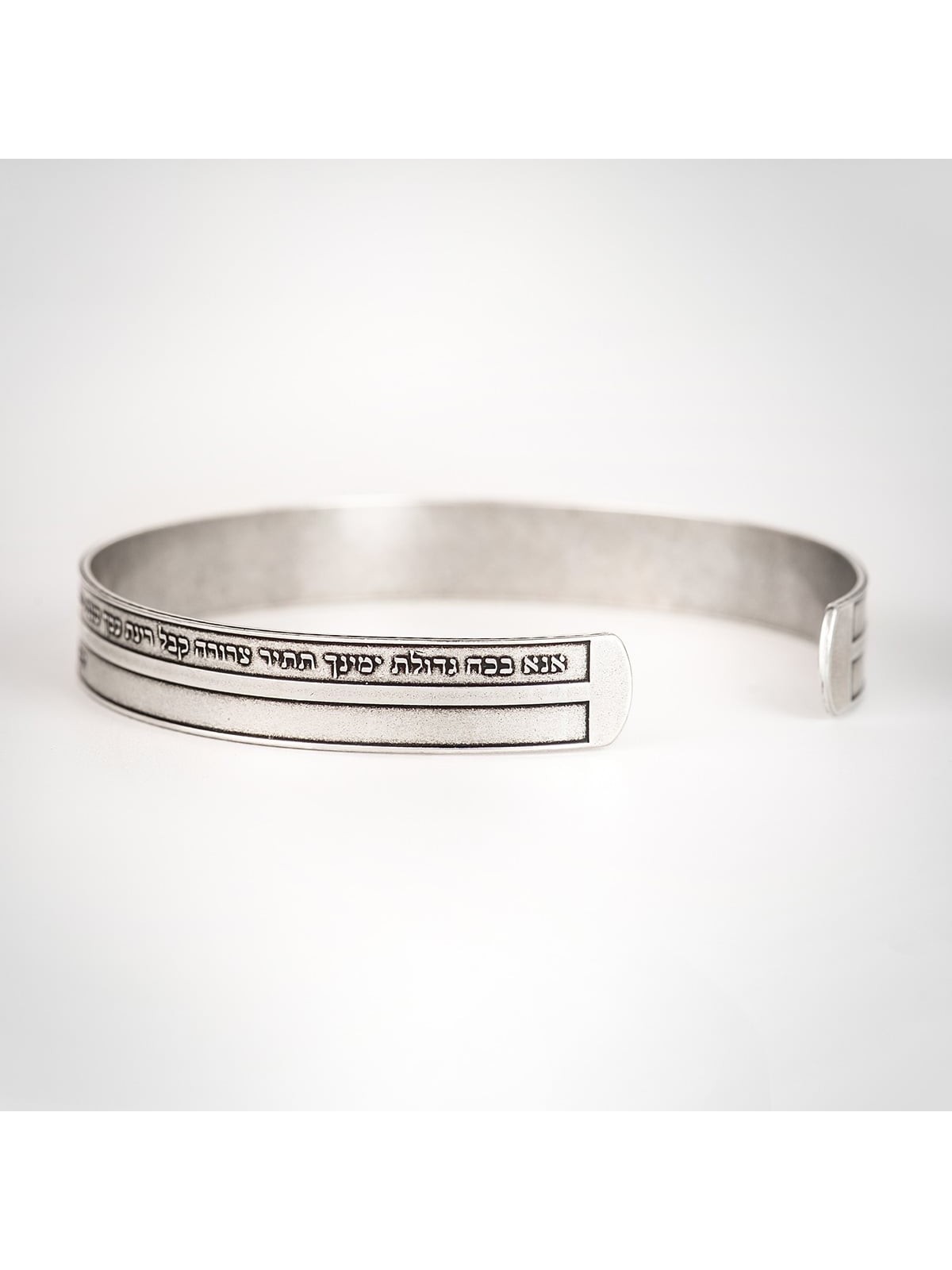 925 Blackened Sterling Silver Ana BeKoach Open Bracelet