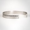 925 Blackened Sterling Silver Ana BeKoach Open Bracelet