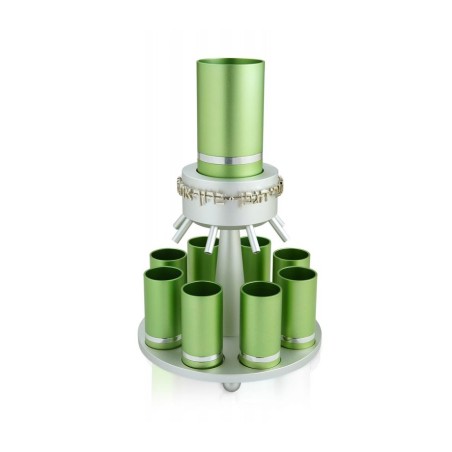 Dabbah Judaica Anodized Aluminum Wine Fou... | Jewish Gift from Israel