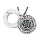 Bénédiction sacerdotale : Collier étoile de David à double disque