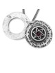 Bénédiction sacerdotale : Collier étoile de David à double disque