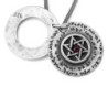 Priestly Blessing: Double Disk Star of David Necklace