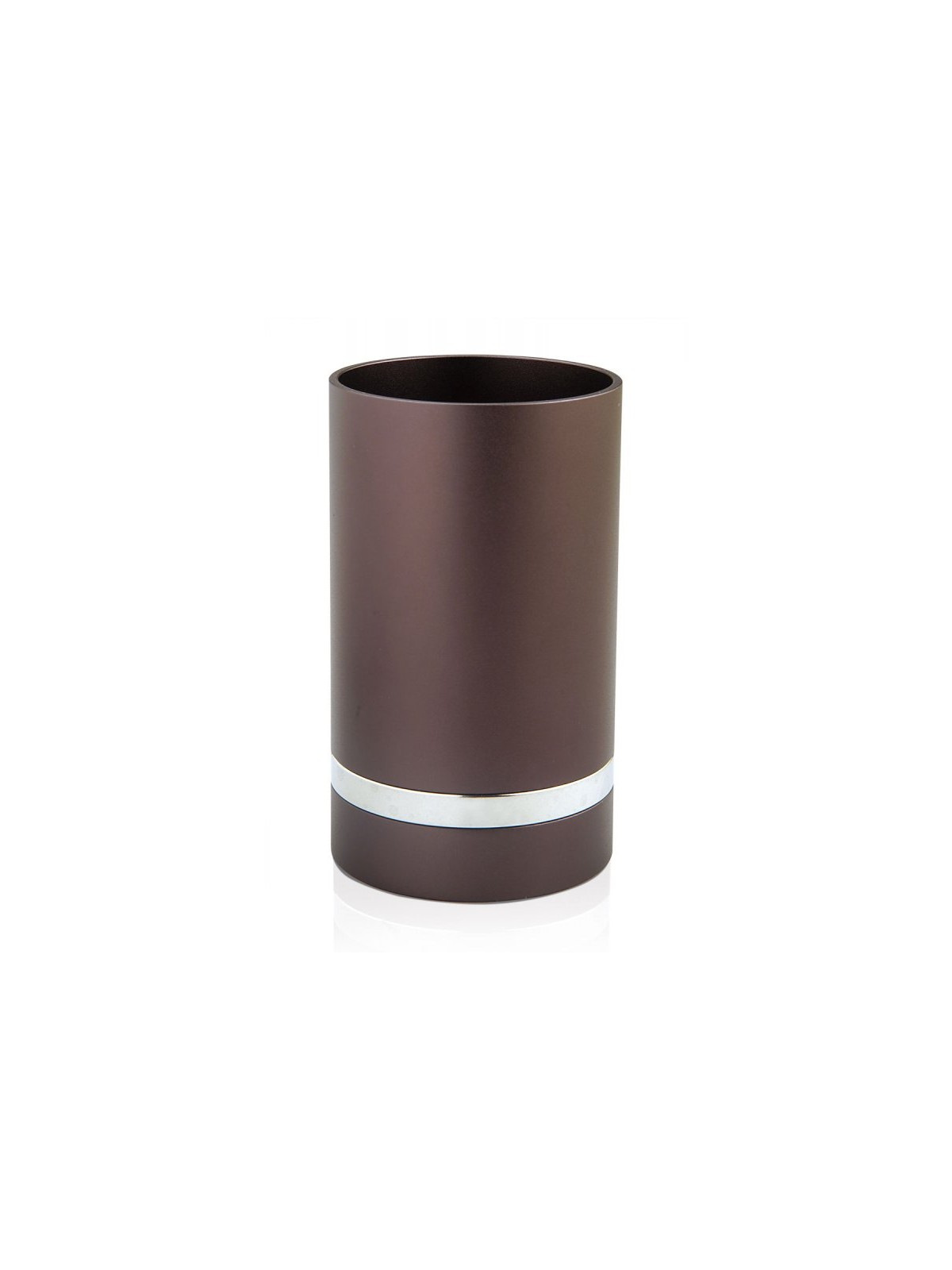 Dabbah Judaica Anodized Aluminum Silver Lin... | Aluminum Kiddush Cups