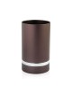 Dabbah Judaica Anodized Aluminum Silver Lin... | Aluminum Kiddush Cups