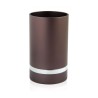 Dabbah Judaica Anodized Aluminum Silver Lin... | Aluminum Kiddush Cups