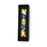 Rounded Mezuzah Case with Hoshen Breastplate an... | Jerusalem Mezuzah