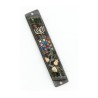 Rounded Mezuzah Case with Colorful Hoshen Breas... | Jerusalem Mezuzah