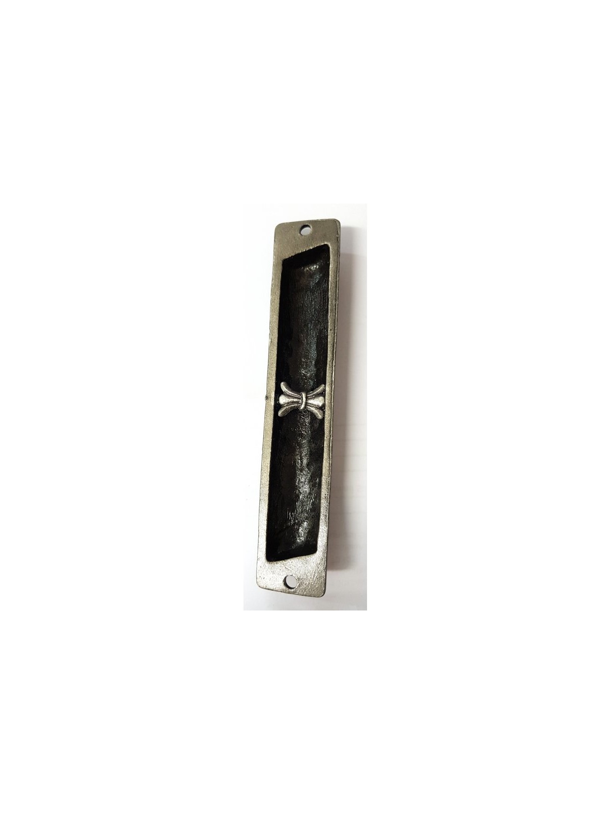Rounded Mezuzah Case with Colorful Hoshen Breas... | Jerusalem Mezuzah