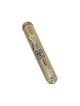 Round Nickel Silver Twelve Tribes Mezuzah Case | Jerusalem Mezuzah