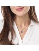 Collier pendentif Hamsa en or 14 carats et diamants pour femme