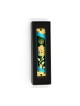Rounded Mezuzah Case with Gleaming Breastplate ... | Jerusalem Mezuzah