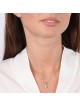 Pendentif Hamsa en or 14 carats et opale bleue pour femme