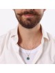 14K Gold Elegant Star of David Pendant with Eilat Stone