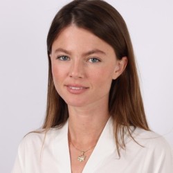 14K Gold Open Star of David Pendant with Dangling Star of David - Yell