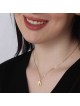 Pendentif Chai brillant en or 14 carats