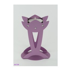 Shraga Landesman Flower Shaped Raised Can... | Jewish Gift from Israel