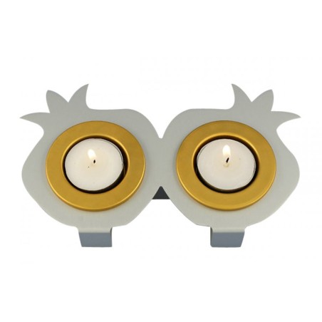 Shraga Landesman Joined Pair Pomegranate ... | Jewish Gift from Israel