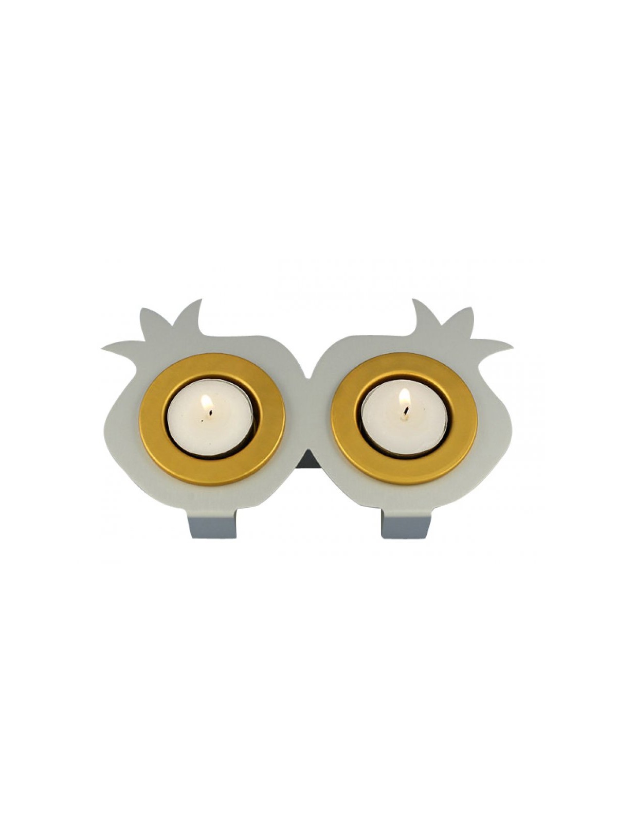 Shraga Landesman Joined Pair Pomegranate ... | Jewish Gift from Israel