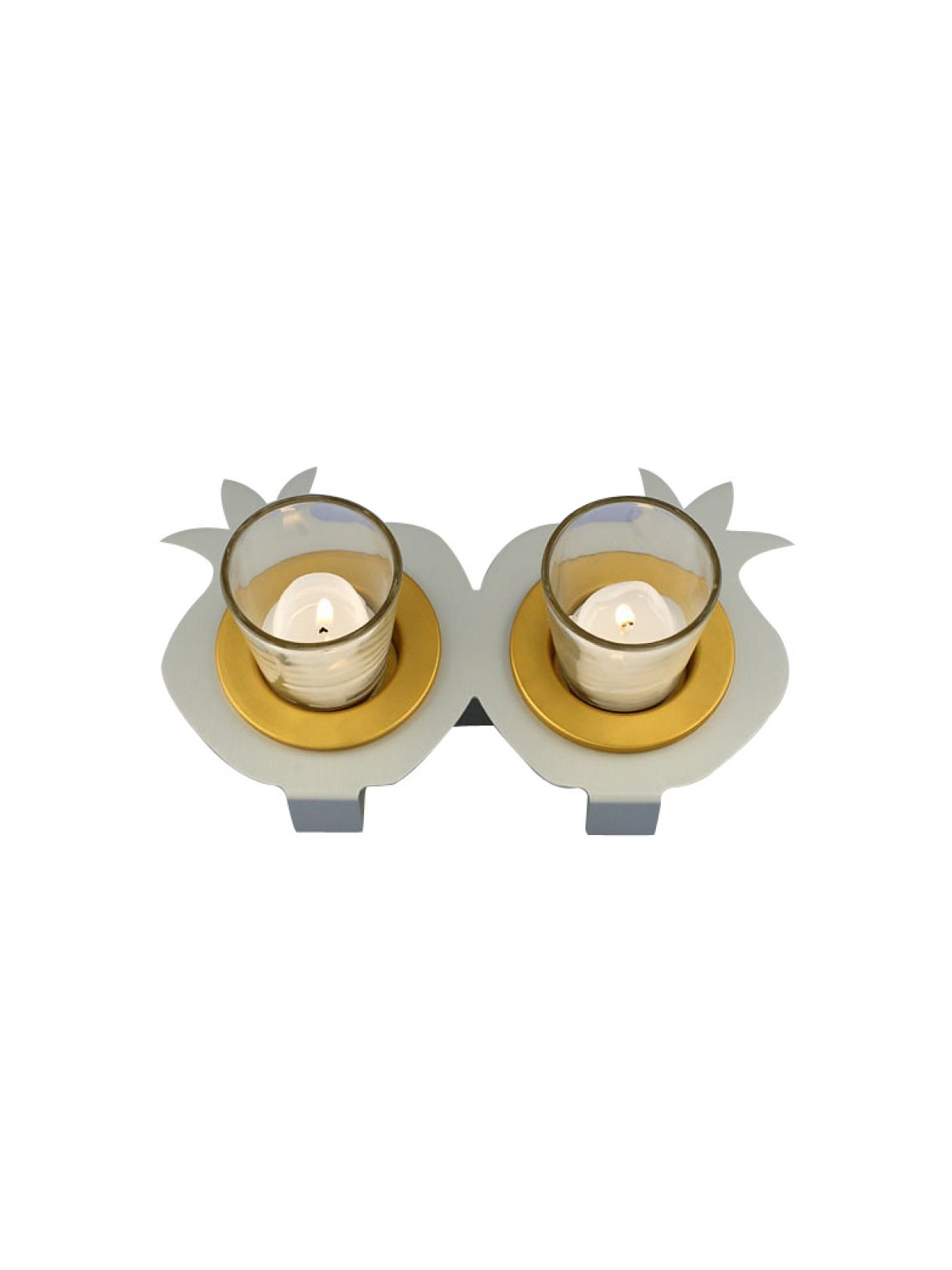 Shraga Landesman Joined Pair Pomegranate ... | Jewish Gift from Israel