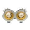 Shraga Landesman Joined Pair Pomegranate ... | Jewish Gift from Israel