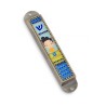 Iris Design Handcrafted Pewter Enamel Beaded Kid... | Children Mezuzah