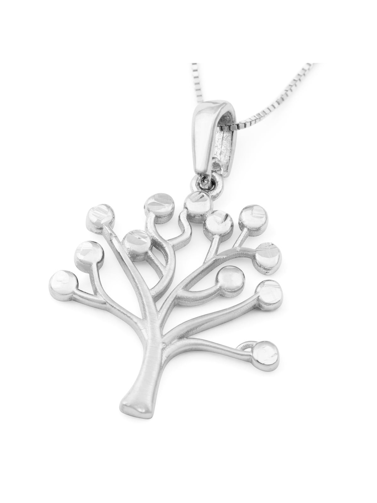 14K Gold Tree of Life Pendant Necklace