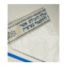Talitnia Zion Paz Tallit Prayer Shawl Blue Go... | Traditional Tallits