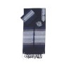 Gabrieli Handwoven Dark Blue Silk Tall... | Gabrieli Hand Woven Tallit