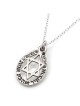 Sterling Silver Silver Star of David Necklace - Love