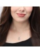 Sterling Silver Silver Star of David Necklace - Love