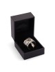 Seven Blessings Spinner Jewish Wedding Ring in 925 Sterling Silver and