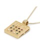 Collier pendentif Hoshen en or 14 carats