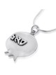 Silver Pomegranate Kabbalah Necklace (Different Segulas)