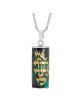Ani LeDodi Eilat Stone Necklace with Gold and Silver - Song of Songs 6