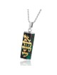 Ani LeDodi Eilat Stone Necklace with Gold and Silver - Song of Songs 6