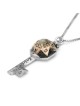 Collier Kabbale Uriel Key Argent et Or
