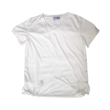 Adult White T Shirt with Tzitzit | Tzitzit T-Shirt