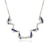 Interlocked Star of David Large Necklace With Reversibility