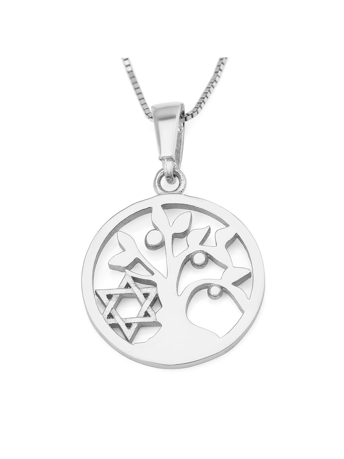 שרשרת תליון נשים זהב 14K עם מגן דוד