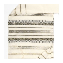 Gabrieli Handwoven Hagar Off White Woo... | Gabrieli Hand Woven Tallit