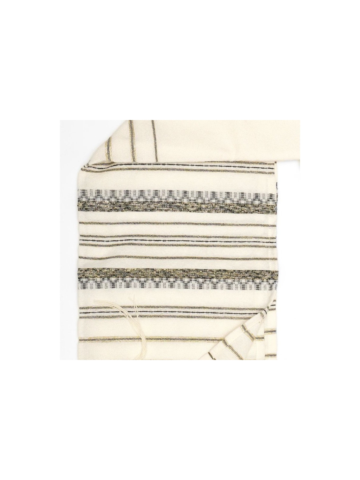 Gabrieli Handwoven Hagar Off White Woo... | Gabrieli Hand Woven Tallit