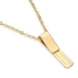 Women's Traveler's Prayer Necklace - Sterling Silver or Gold Plated